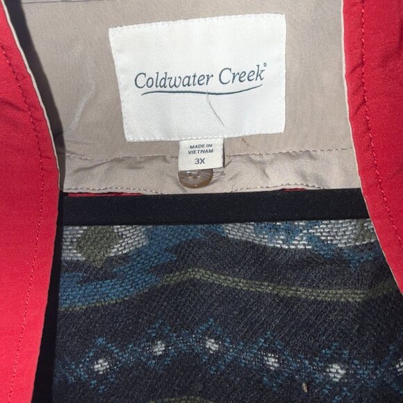 Coldwater Creek All-Season Jacket, Dover Red 3X - Picture 7 of 7